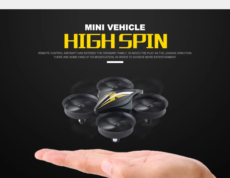 Mini Drone RC Helicopter Remote Control Quadcopter 2.4GHz 6-Axis Gyro Headless Mode Quadrocopter Drones Toys for Children