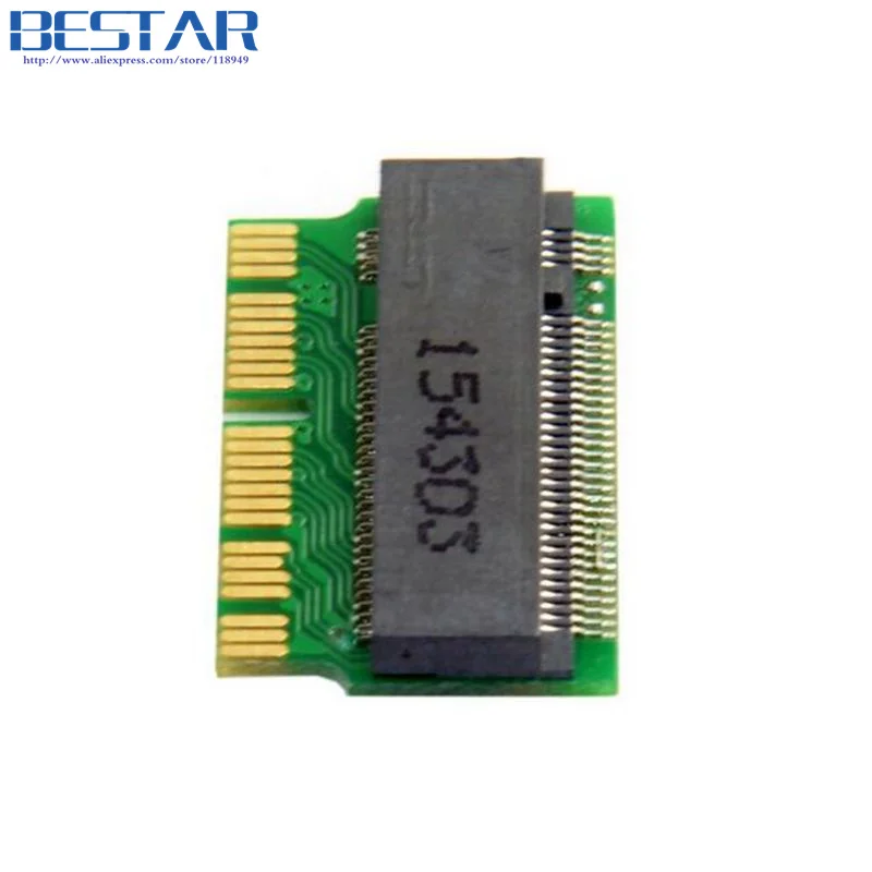 Для детей возрастом от 12+ 16pin Macbook для M.2 NGFF m-ключ AHCI SSD адаптер преобразования карты