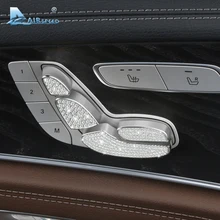 Скорость полета для Mercedes Benz E Class W213 e200l E300L автокресло Кнопка регулировки крышка алмаза украшения Интимные аксессуары стайлинга автомобилей