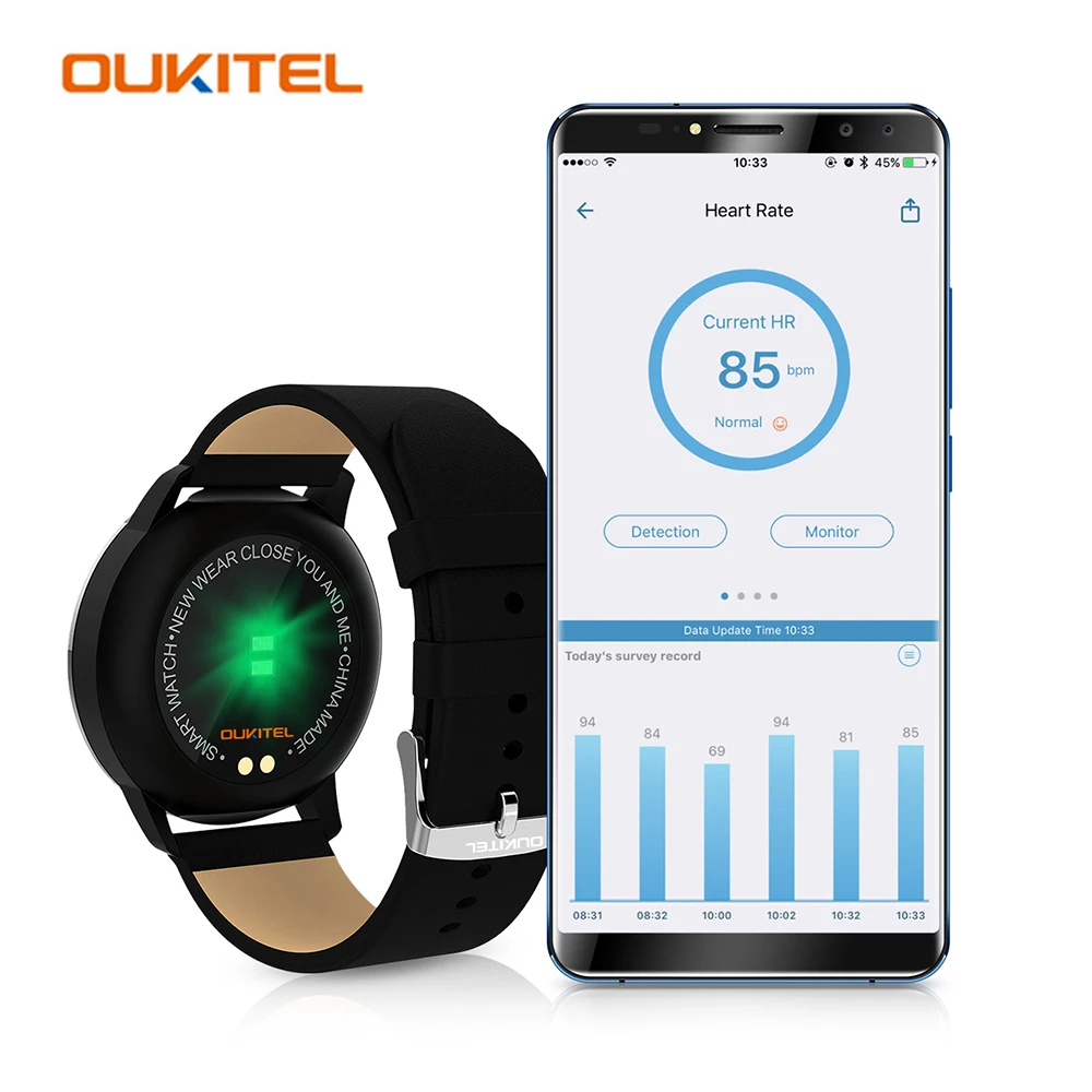 W1 Sport SmartWatch IP67 Waterproof Blood Pressure Heart Rate Monitor Funny Game Long-Standby Smart Watch For IOS Android OS