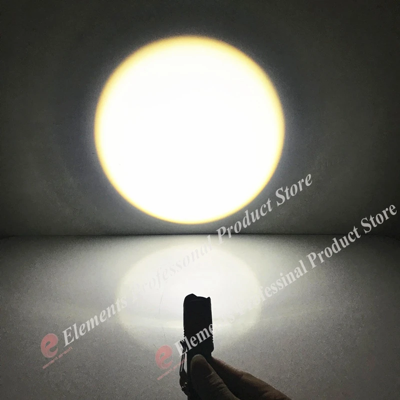 Led à Prova Elemento Airsoft Lanterna Mini Telescópica Zoom Rifle Luzes Dlanágua Caça Lâmpada Arma Lanter Strobe Rápido Ex421 Led 9 High Quality Esporte e Lazer