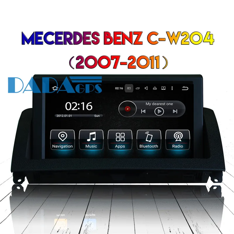 Clearance Android 8.0 7.1 Car Radio DVD Player GPS Navigation For Mercedes-Benz C klasse w204 2007-2011 Car Stereo Headunit Multimedia Map 3