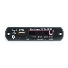 Без потерь Bluetooth MP3 WMA декодер доска с удаленного Управление аудио модуль Поддержка AUX TF USB FM радио для автомобиля аксессуар