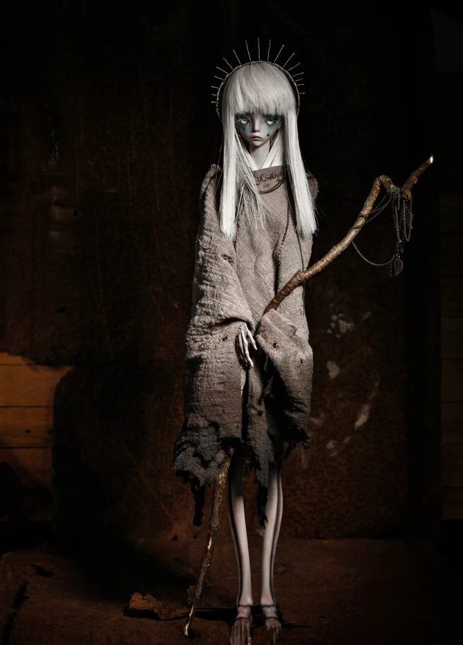 HeHeBJD The Hermit IX куклы модные куклы-зомби скелеты бесплатные глаза Смола BJD