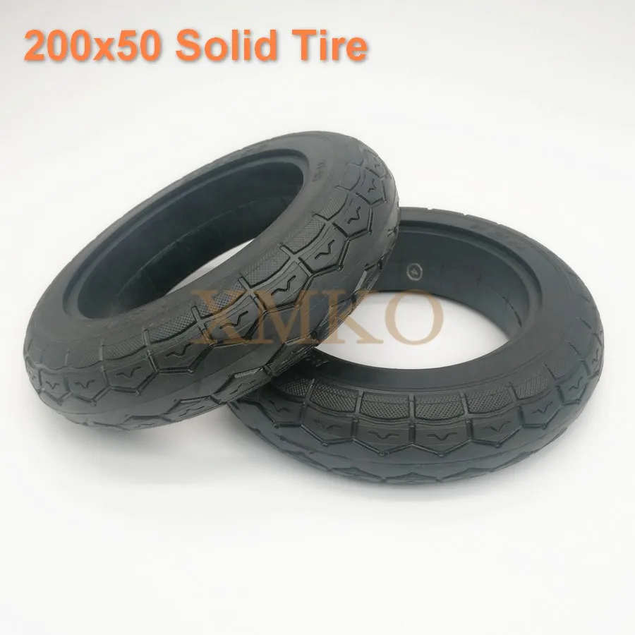 New Upgrade 200x50 Solid Tire 8 inch tyre For Electric Scooter  Bicycle Two Wheels Self Balancing Hoverboard Scooter