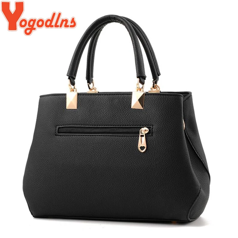 Yogodlns nuevo 2019 elegante bolso de hombro de diseñador de mujer bolsos de lujo Bolsos De Mujer Plum Bow dulce bandolera