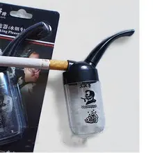 5 шт, розничный пакет мини пластиковая труба для воды сигарета держатель курительная трубка кальян сигаретные фильтры