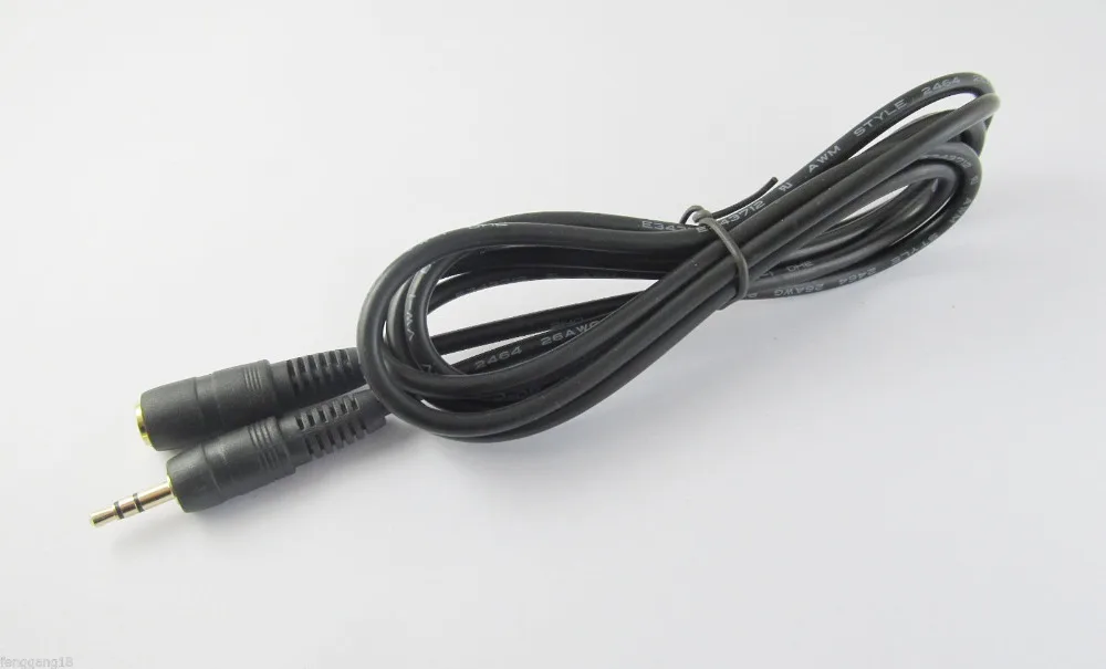 10pcs 1 8m Gold 3 5mm Aux Extension M To F Cable Headphone Stereo f iPod Speaker to PC