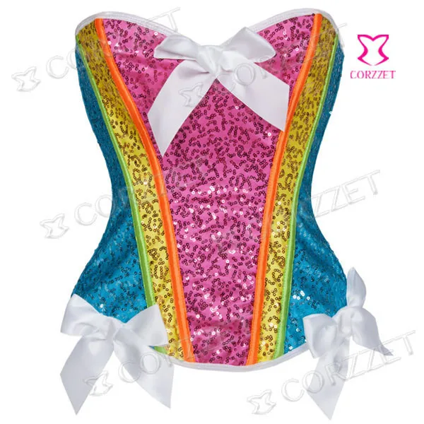 rainbow bustier