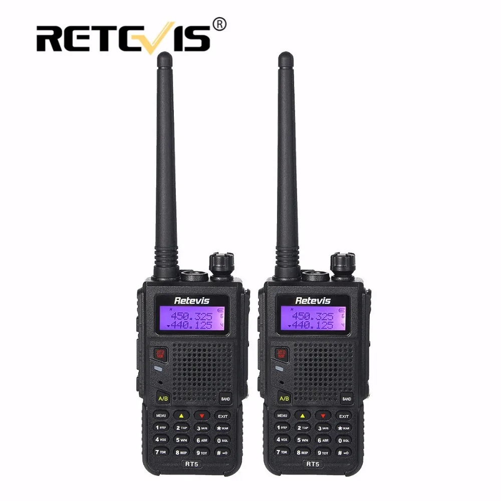 bilder für 2 stücke 8 Watt Walkie Talkie Schwarz Retevis RT5 128CH VHF UHF Frequenz tragbare cb Radio Set Long Range 2 Way Radio Station Spaziergang sprechen bilder für 2 stücke 8 Watt Walkie Talkie Schwarz Retevis RT5 128CH VHF UHF Frequenz tragbare cb Radio Set Long Range 2 Way Radio Station Spaziergang sprechen