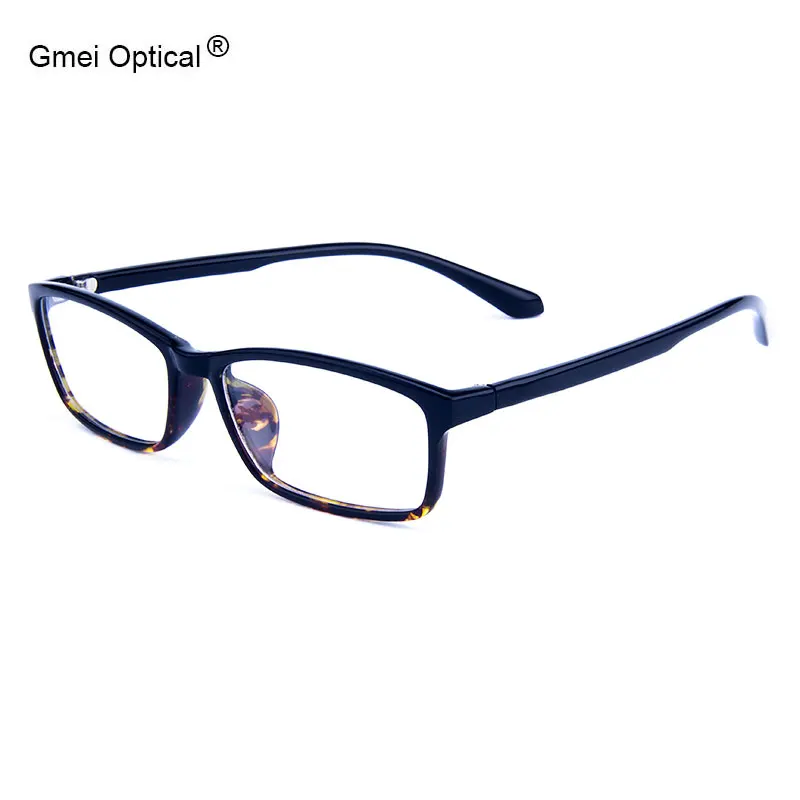 

Gmei Optical Rectangular Ultralight TR90 Full Rim Optical Glasses Frame For Men Women Myopia Presbyopic Prescription Eyeglasses
