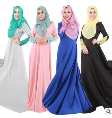 Новинка, женская одежда с вышивкой, мусульманская одежда для женщин, длинное мусульманское платье