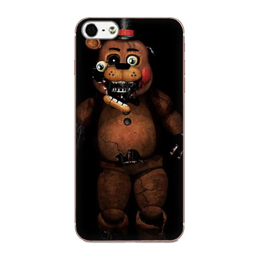 Для Xiaomi Mi3 Mi4 Mi4C Mi4i Mi5 Mi 5S 5X 6 6X A1 Max Mix 2 Note 3 4 TPU шаблон телефон пять ночей с Фредди