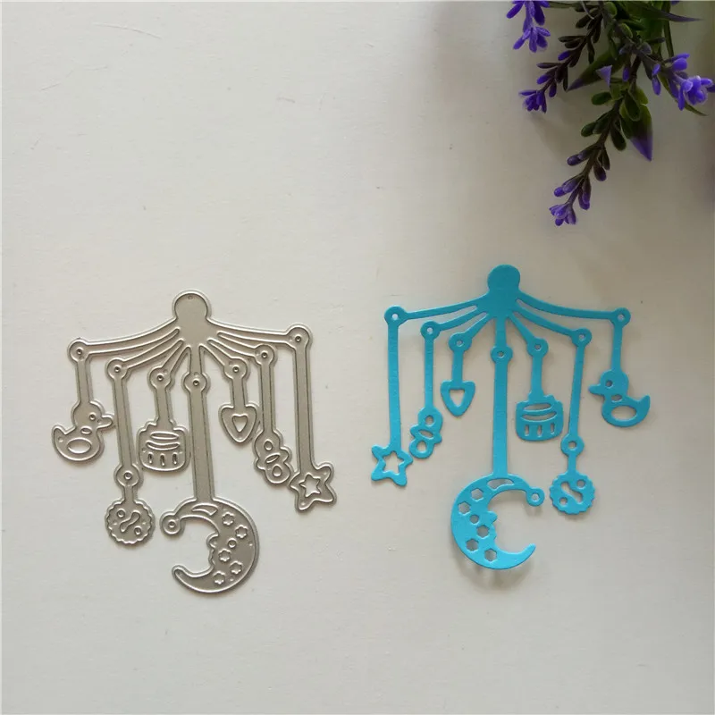 

Baby Cot Pendant Metal Steel Cutting Dies for DIY Scrapbooking Album Paper Card Embossing Paper Craft Stamps Dies New