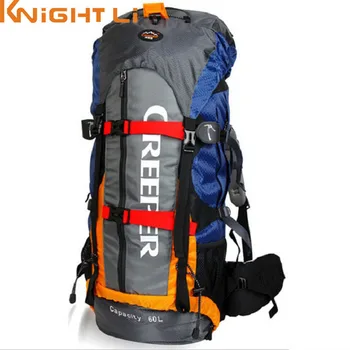 

60L Professional Waterproof Designe Backpack Travel Rucksack Mountaineering Multifunctional Rucksack Bag Nylon sac a dos Mochila