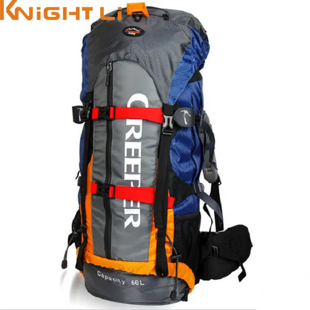 60L Professionele Waterdichte Designe Rugzak Reizen Rugzak Bergbeklimmen Multifunctionele Rugzak Bag Nylon sac a dos Mochila 60L Professionele Waterdichte Designe Rugzak Reizen Rugzak Bergbeklimmen Multifunctionele Rugzak Bag Nylon sac a dos Mochila