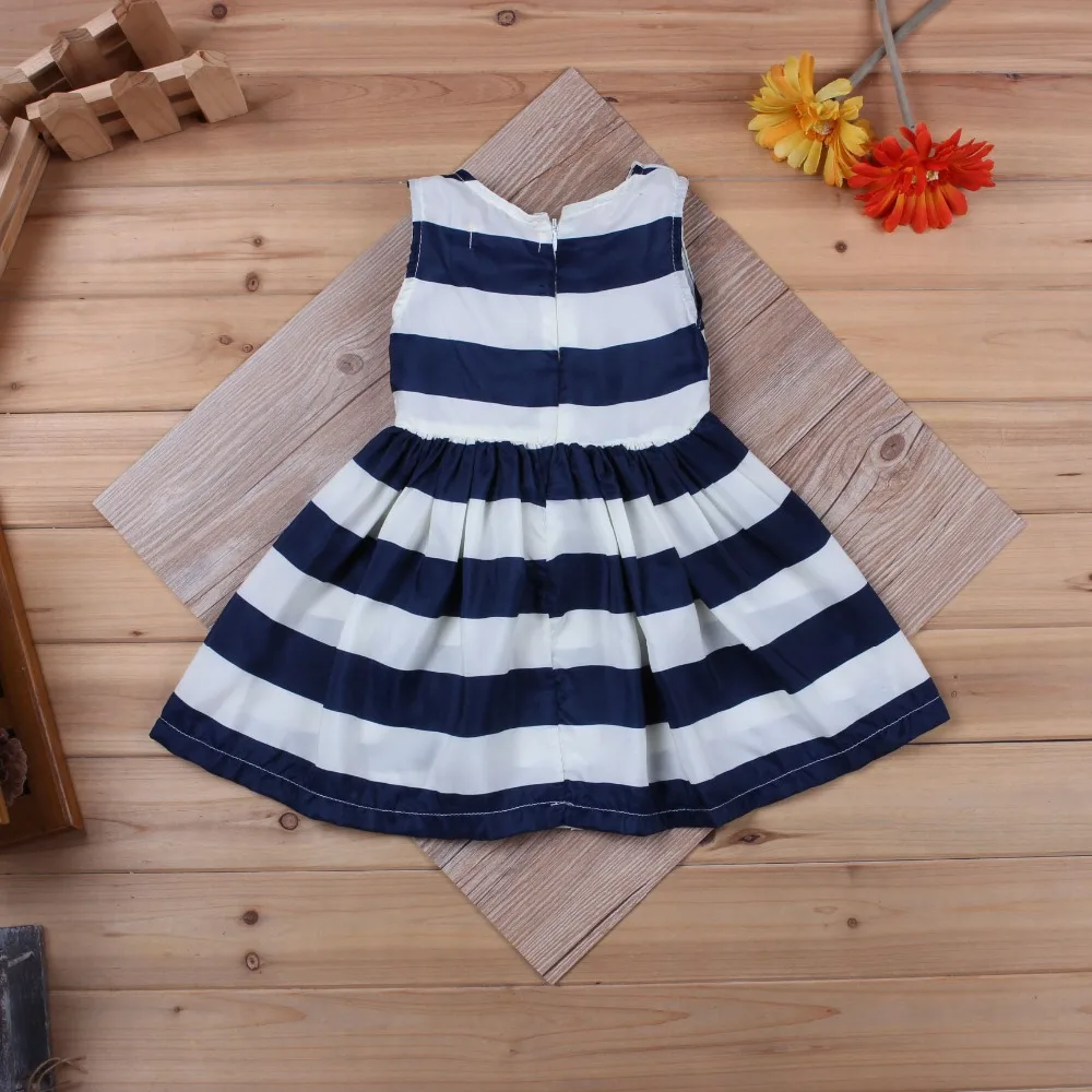 Платье Полосатое Сине Белое фото 19