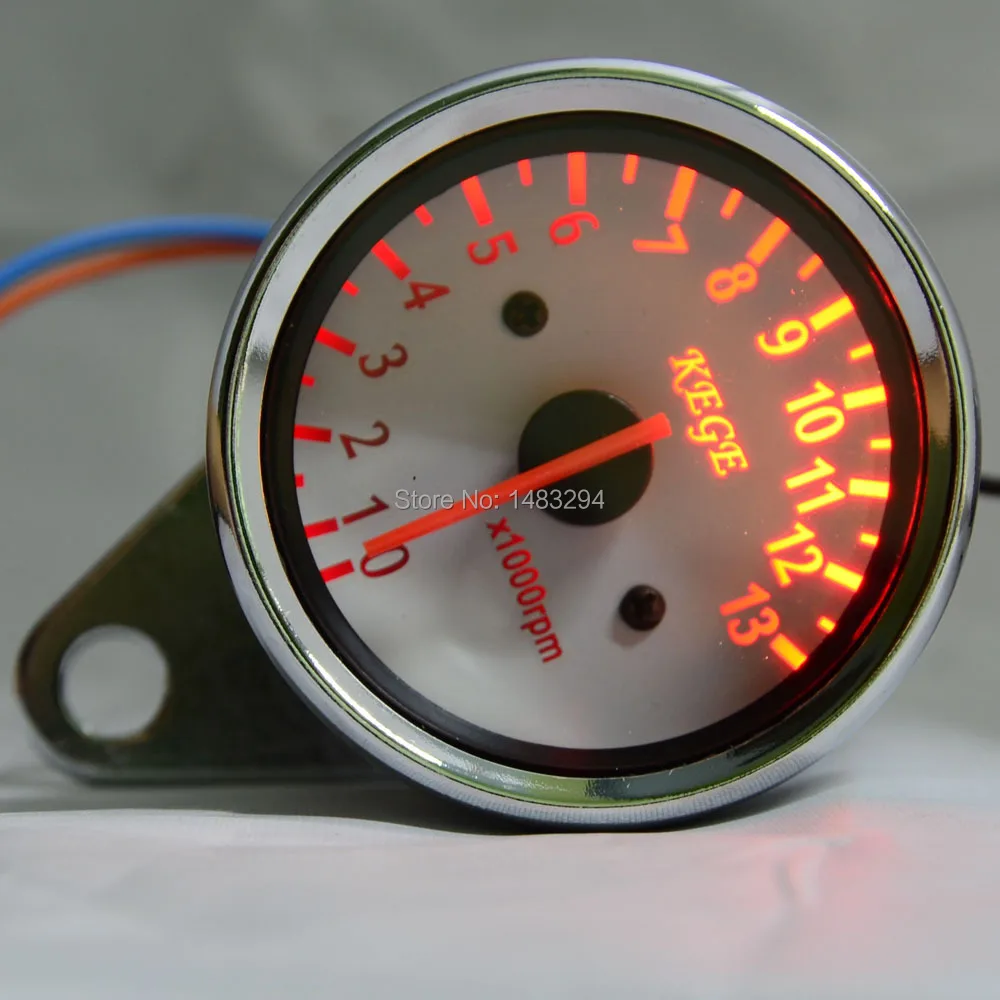 Buy Motorcycle Scooter Tachometer Gauge Rev Meter RPM