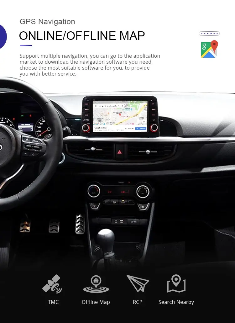 LJDA Android 10,0 автомобильный dvd-плеер для KIA PICANTO MORNING gps навигация 1 Din автомагнитола мультимедиа wifi стерео ips RDS