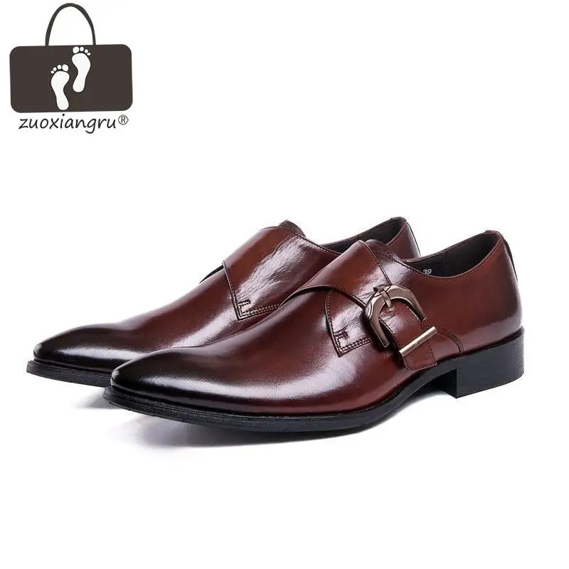 

Zuoxiangru Designer Luxury Brand Shoes For Men Dress Shoes Patent Leather Office Dress Shoes Zapatos Hombre Sapato Masculino