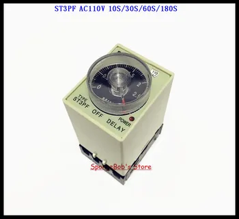 

1set ST3PF Power Off Delay Timer 220VAC 0-10/30/60/180S second ST3 Time Relay AC 220V 10S 30S 60S 3M 8 Pin w PF083A Socket Base