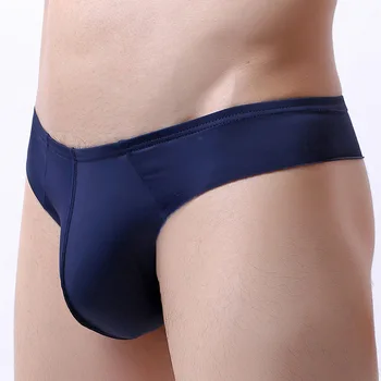 

Men's Sexy Gay Underwear Thongs and G Strings Low Rise Male Lingerie Bikinis Penis Bulge Pouch Underpants