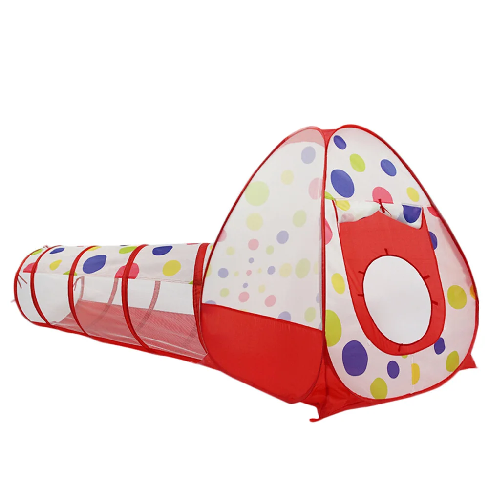 

Foldable Children Tent Play Tent Toy For Kids With Lovely Shape Quality Control Tent Tunnel Three - Piece