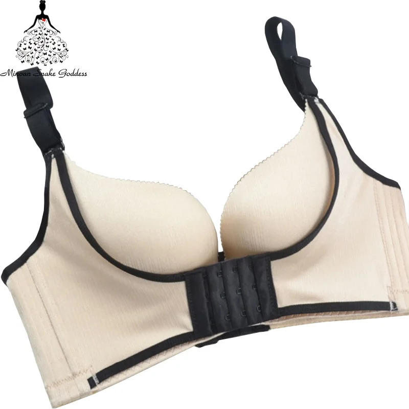 Push Up Bra Seamless Underwear Bras For Woman Comfortable Breathable Brassiere Bra Sexy Deep V Female Underwear Lingerie BH