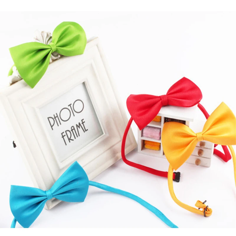 

Pet Accessories Bow Colorful Cat and Dog Bow Tie 7color Optional Pet Supplies Teddy Small Dog Cute Comfortable Free Shipping