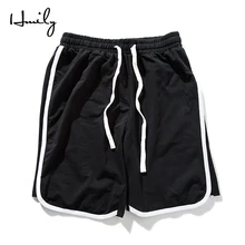 HMILY летние спортивные шорты для бега, спортивные мужские шорты, свободные для тренировок и бега, шорты для бега, спортивные штаны, короткие штаны для улицы, мужские