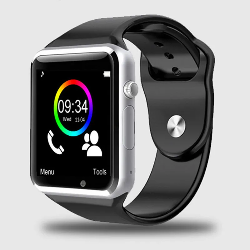 New arrival A1 WristWatch Bluetooth Smart Watch Sport Pedometer with SIM Camera Smartwatch For Android Smartphone | Электроника