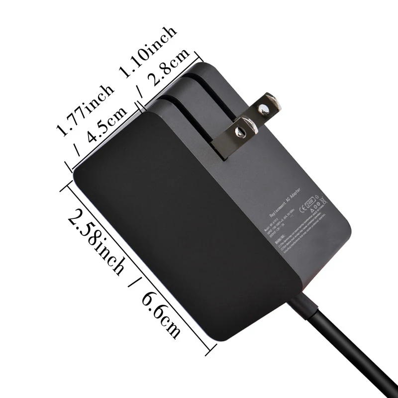 12 V 2A 24 W اللوحي AC محول شاحن ل مايكروسوفت السطح RT برو 1 2 1512 1513 1516 PA-1240-06MX موائم مصدر تيار لنا المكونات 12 V 2A 24 W اللوحي AC محول شاحن ل مايكروسوفت السطح RT برو 1 2 1512 1513 1516 PA-1240-06MX موائم مصدر تيار لنا المكونات