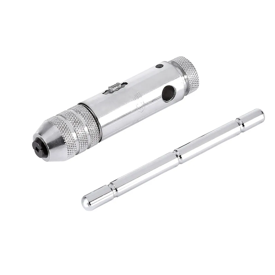 3 мм-8 мм реверсивная M3-M8 Т-образная ручка трещотка кран гаечный ключ держатель для крана и штампа набор инструментов из нержавеющей стали высокое качество