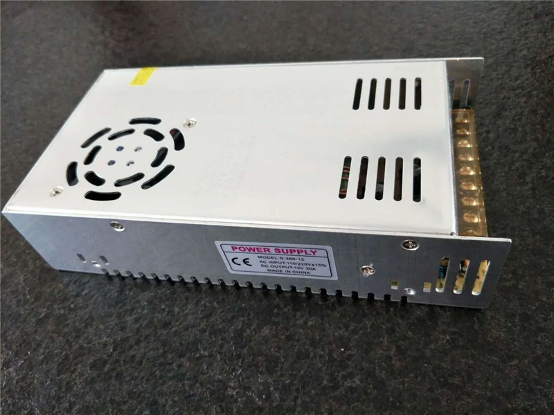 360W 12V 30A драйвер импульсного источника питания для светодиодной ленты AC 110-260V 110V 220V