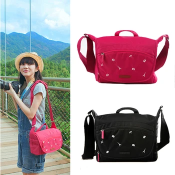 

Roadfisher Light Waterproof Camera Shoulder Messenger Travel Trip Bag Insert Case Fit Canon Nikon Sony Pentax Fuji DSLR SLR Lens
