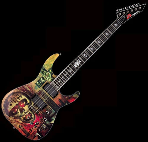 Esp Ltd Slayer 14 Jeff Hanneman Season In The Abyss Electric Guitar Instock Guitar Aliexpress