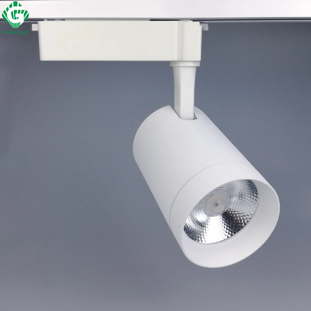 GO OCEAN Track Lighting Track Light 20W 30W Aluminum Clothing Shop Windows Showrooms Ceiling Rail Spotlights Track Lamp (6)