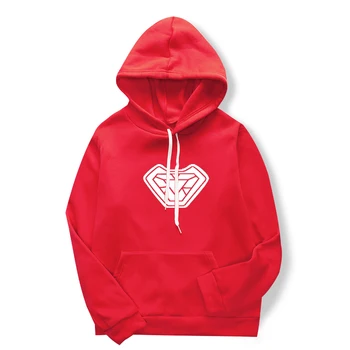 

2020 casual solid color printed hoodie women's long-sleeved sweatshirt casual sports pullovers for men and women