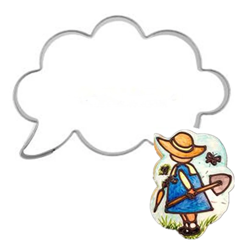 1 шт./лот коробка для выпечки из нержавеющей стали в форме облака|biscuit cookies|cookie