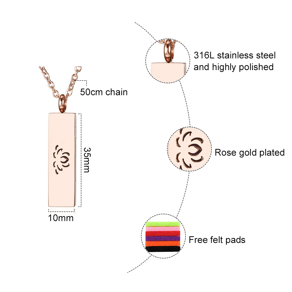ZP-PD065 perfume diffuser locket pendant (3)