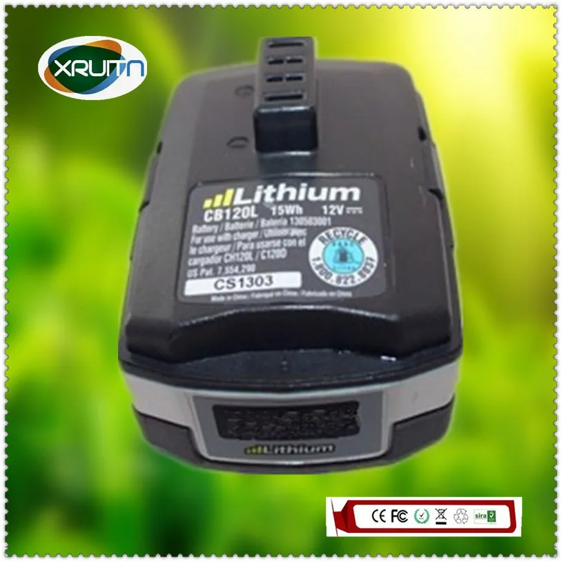 

Free Shipping Used Genuine For Ryobi CB120L 12V 15WH Compact Lithium Ion Batteries for HJP002 C120D CH120L HJP001