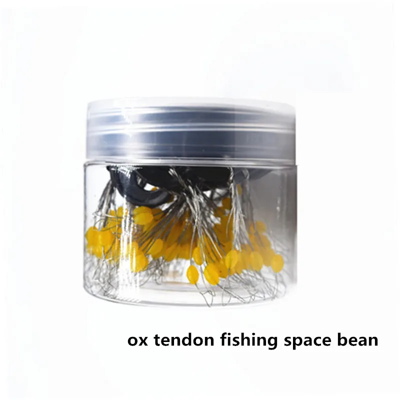 30 Sets 180pcs Ox Tendon Fishing Space Bean Rolling Swivel Space Beans