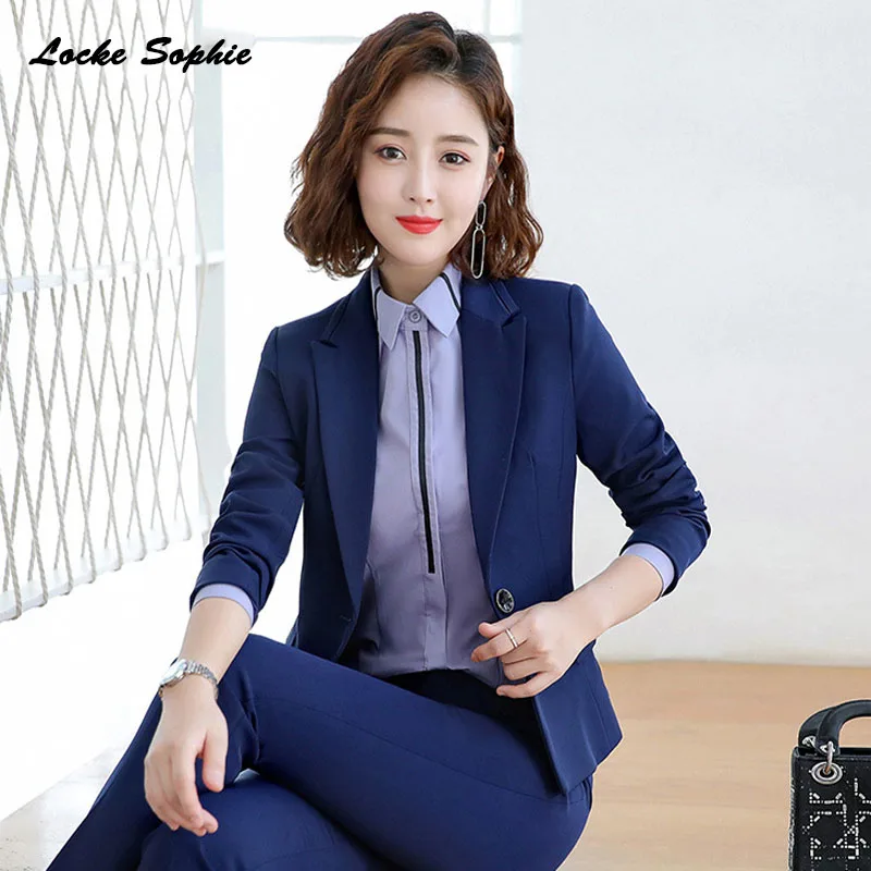 1pcs Women Plus size Blazers coats 2019 Autumn cotton Single button Small Suits jackets ladies Skinny Office Blazers Suits coats