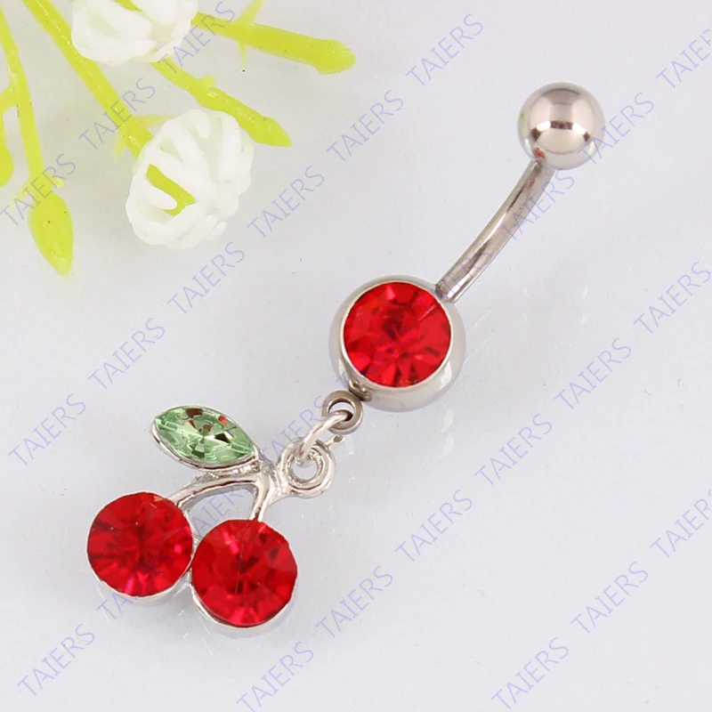Navel Piercing Ring Piercing,Belly Ring fruit Belly Button Jewelry,belly ring Navel Jewelry Belly ring