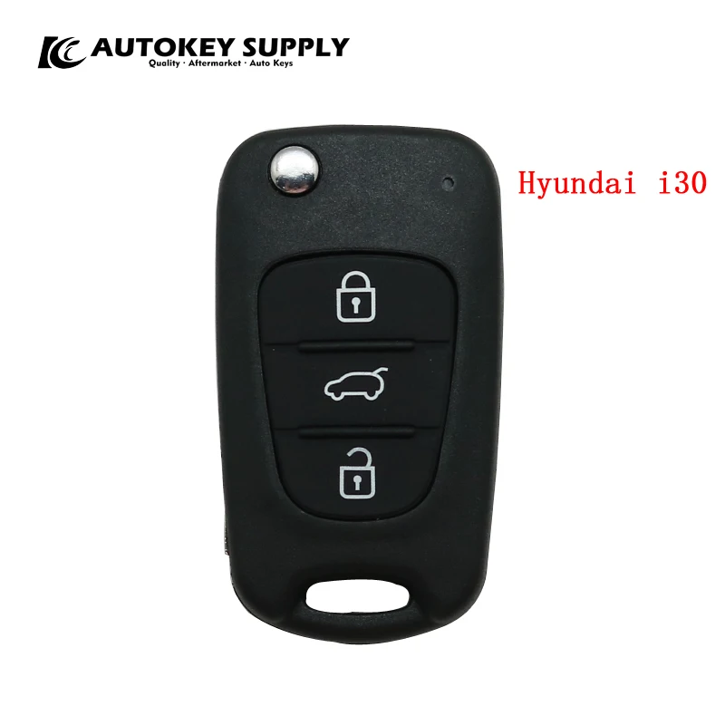 

Car-styling for Hyundai i30 3 button remote flip key AKHKC405