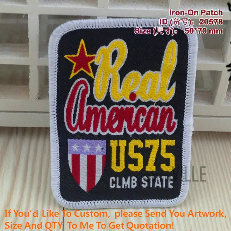 2016 Fallout патчи для одежды 20578 настоящие американские США 75 Clmb State Вышивка Патчи