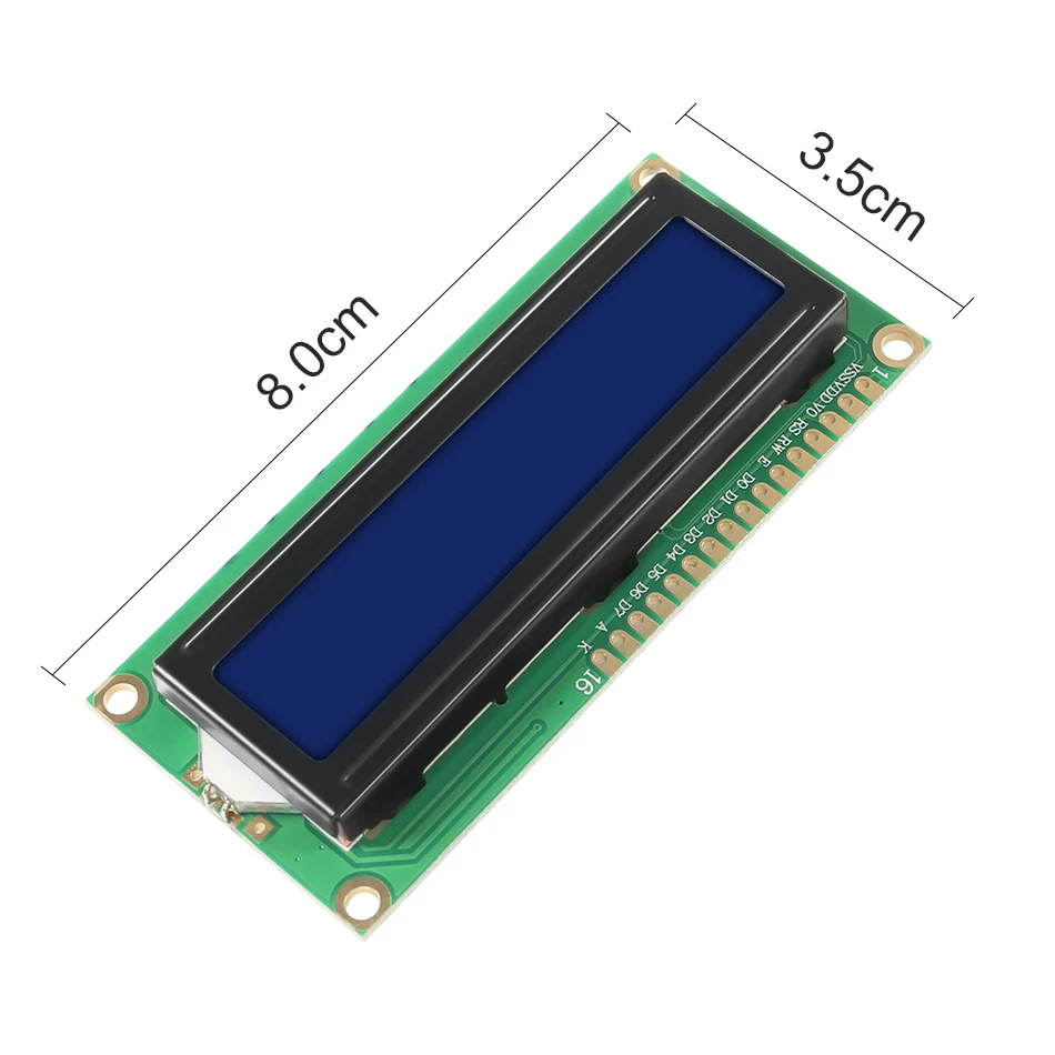 Модуль ЖК 1602 синий зеленый экран 16x2 символа дисплей модуль HD44780 контроллер