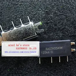 Новый оригинальный. RA07H3340M, RA07H3340M-101 RF MOSFET модуль 330-400 мГц 7 Вт 12,5 В
