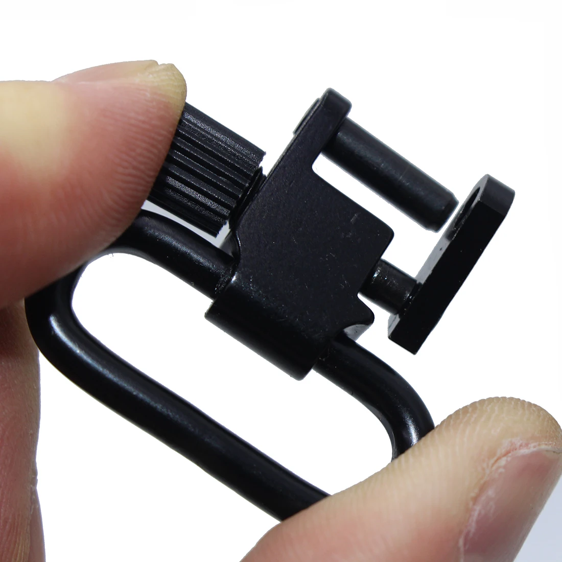 

2PCS QD Buckle Strap Ring Ambidextrous Quick Detach End QD Sling Swivel Quick Release Mount Adapters QD Strap Buckle