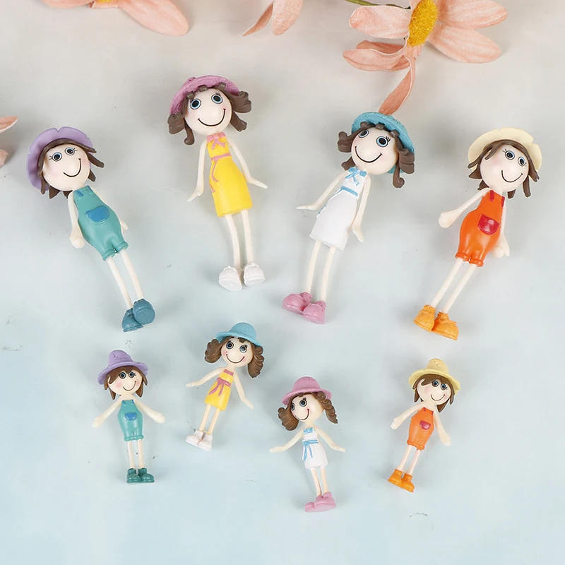 plastic dollhouse family